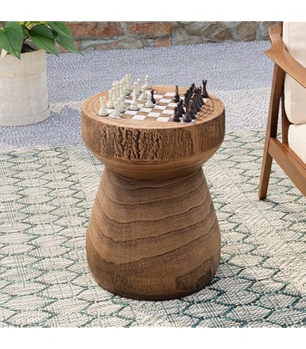Amazon.com: Stylish and Modern Outdoor MGO Side Table, Geometric